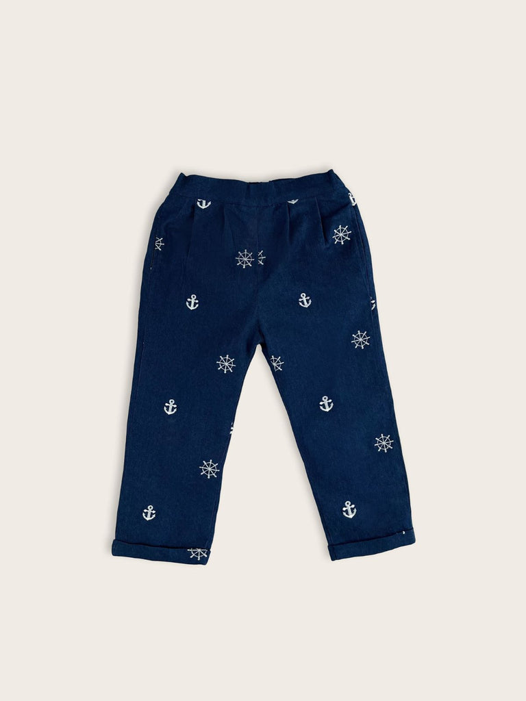 Boys nautical trouser 