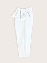 Classic Frill Trouser - White (3M-5Y)