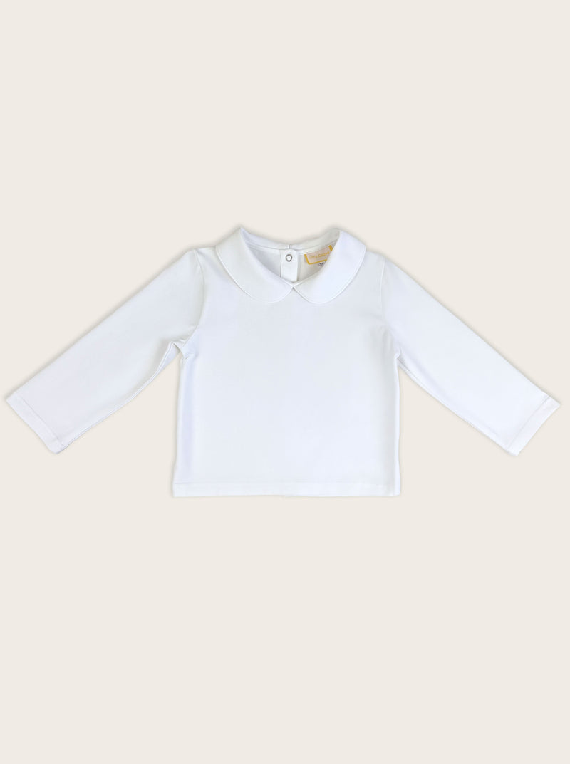 Classic Jersey Top - White (2Y-6Y)